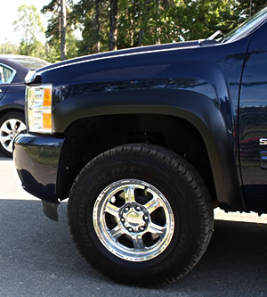 Cooper Discoverer A/T3 mounted on a 2011 Chevy Silverado 1500.
